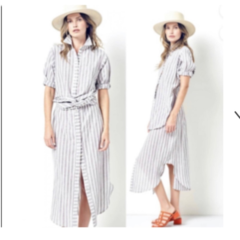 Moving sale! Corey Lynn Calter for Anthropologie Kaitlyn four way linen dress